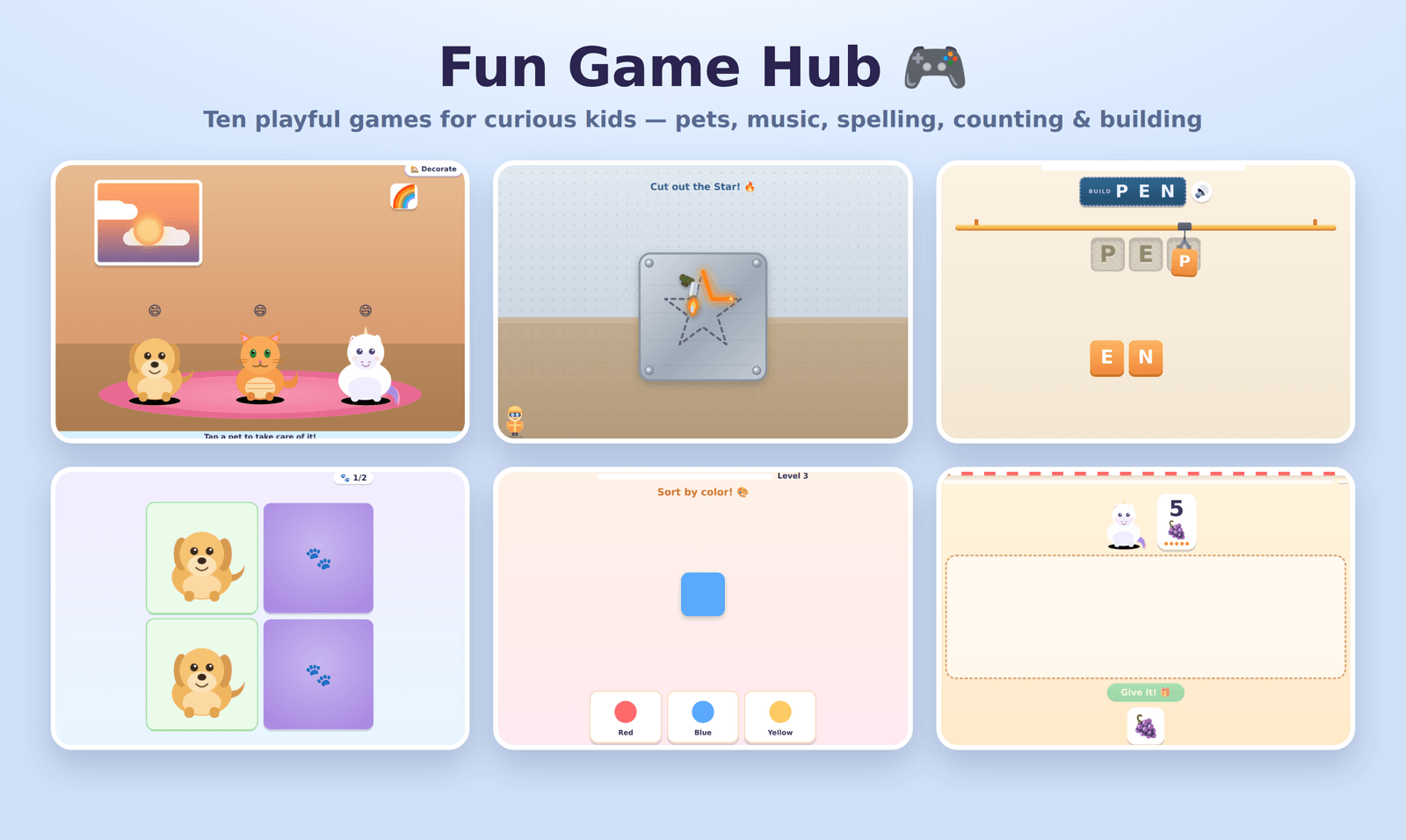 Fun Game Hub screenshot